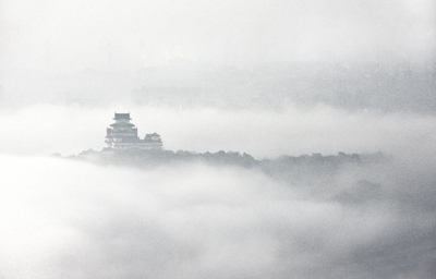 姫路城・雲海